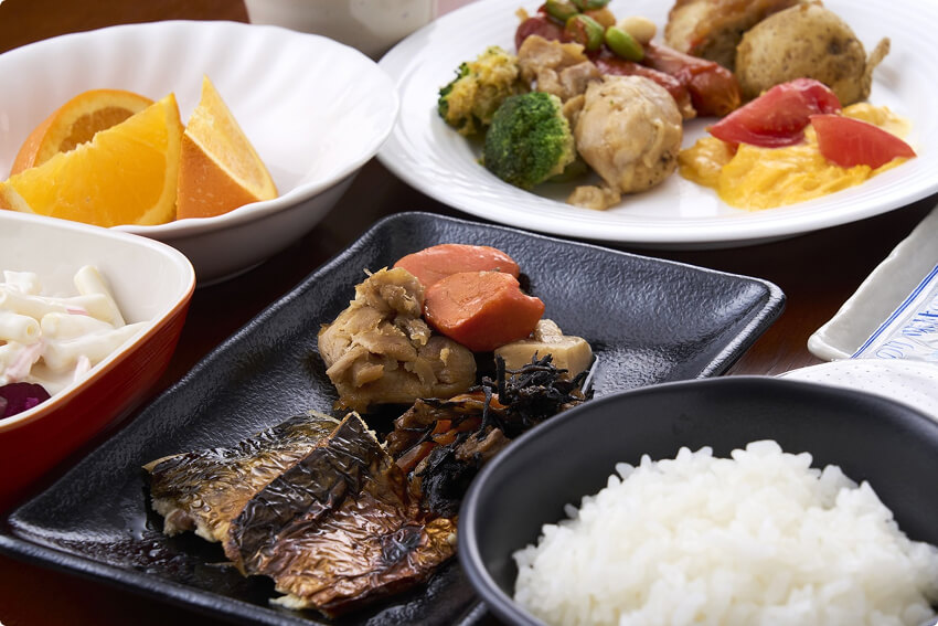 写真：朝食