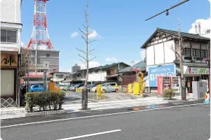 写真：北側駐車場
