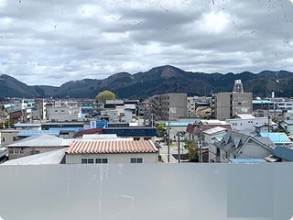 写真：大浴場からの景観