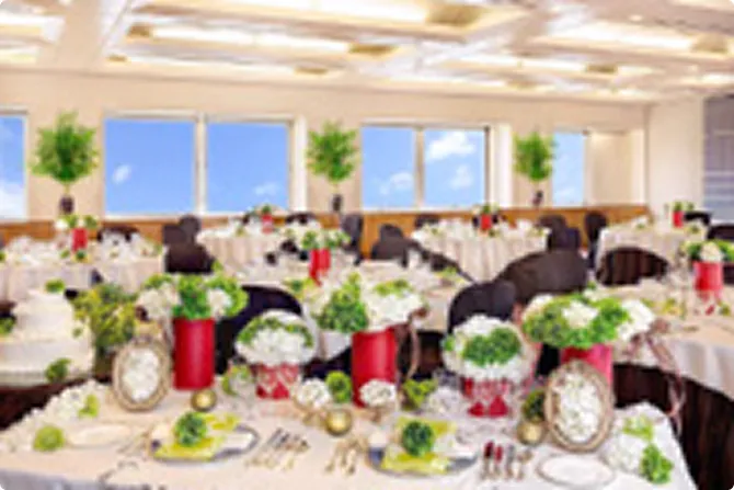 写真：宴会場 アドリア