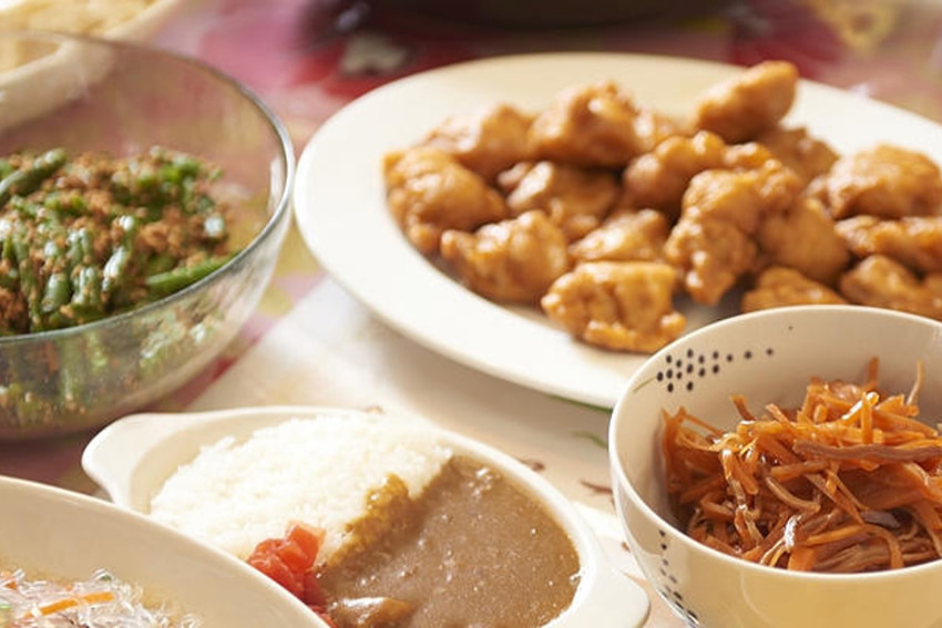写真：朝食