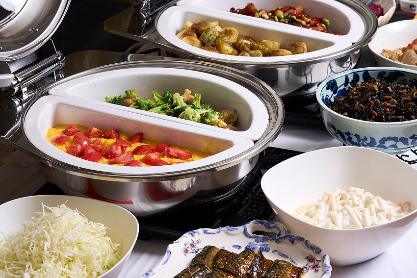 写真：朝食