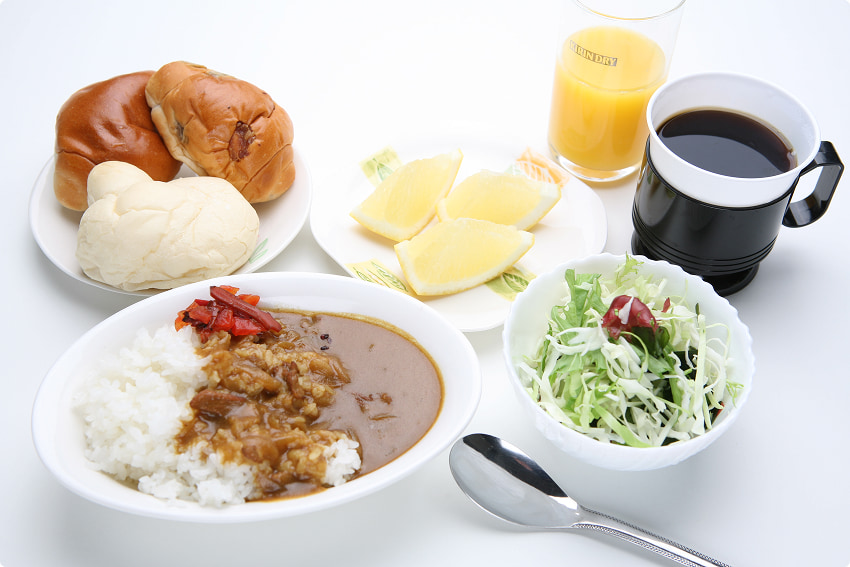 写真：朝食