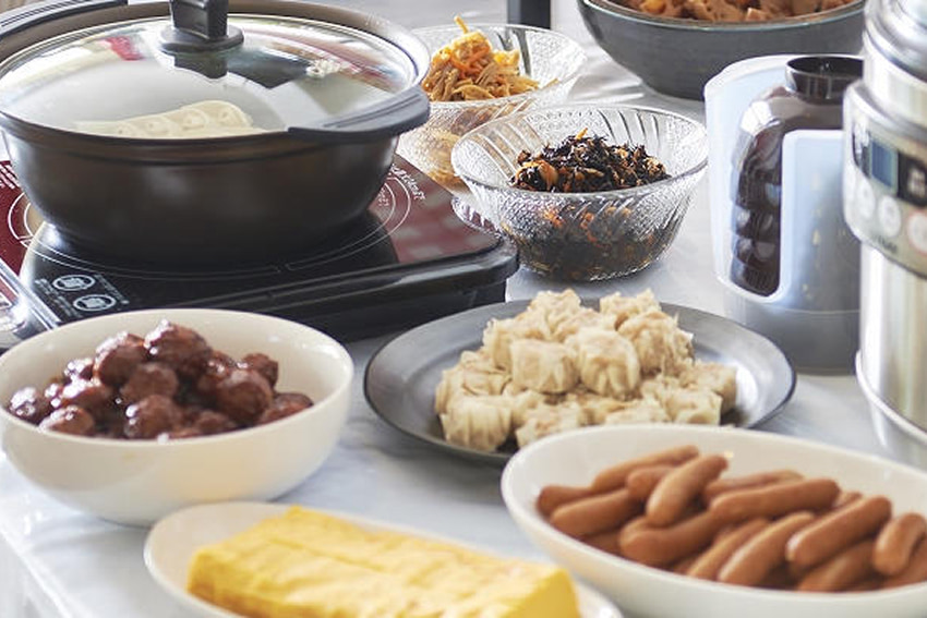 写真：朝食