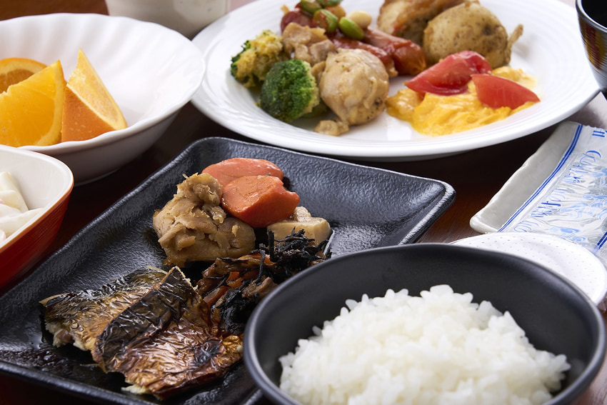 写真：朝食