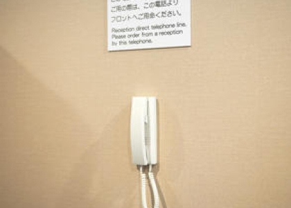 館内に6箇所インターホン設置