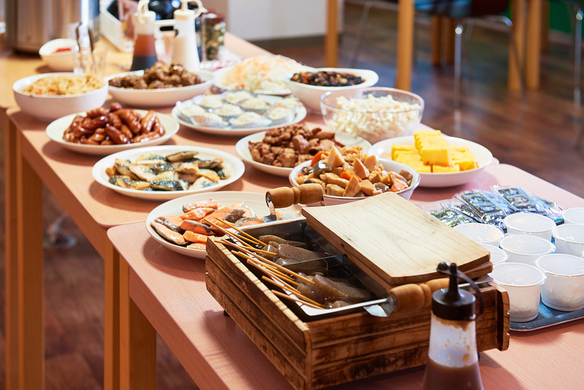 写真：朝食