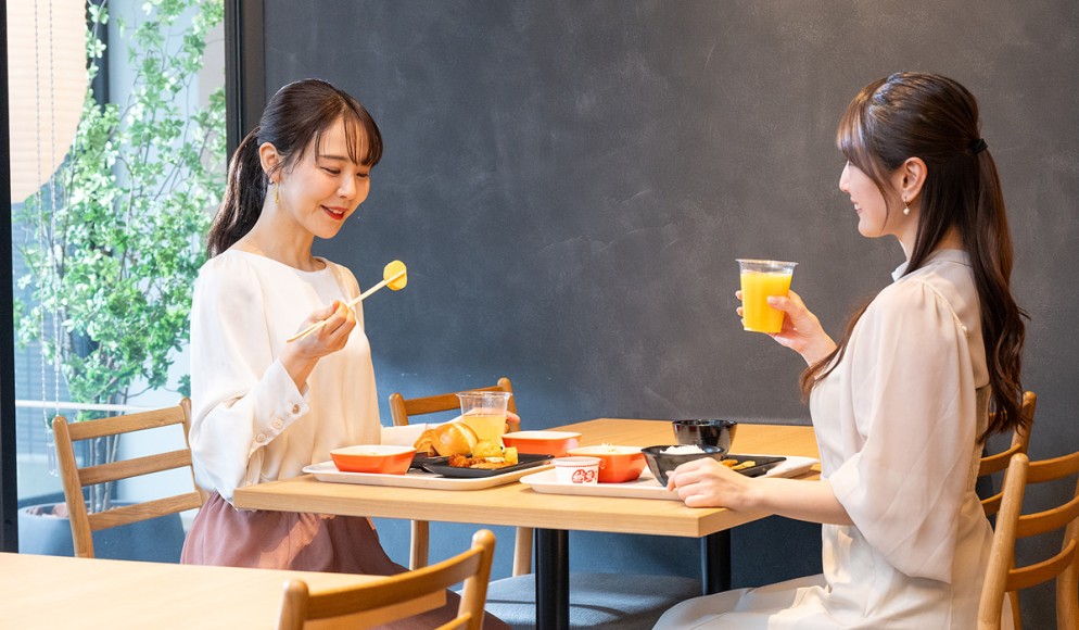 写真：朝食