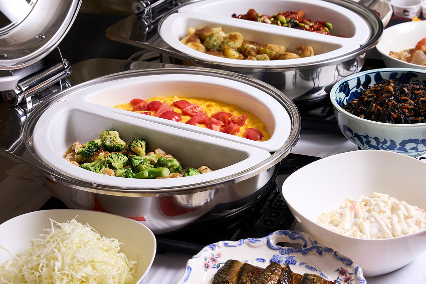 写真：朝食