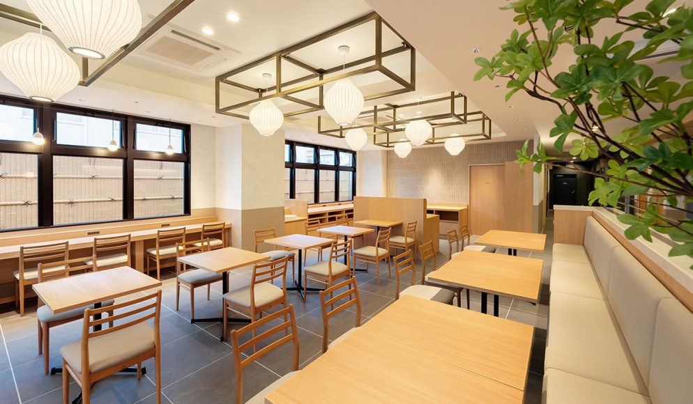画像：朝食会場