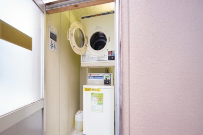 写真：コインランドリー