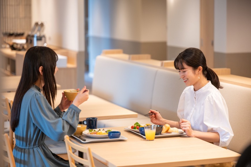朝食:ホテル寛楽プレミア宇都宮