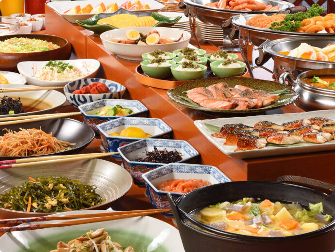 写真：ロイヤルホテル大館 朝食 1