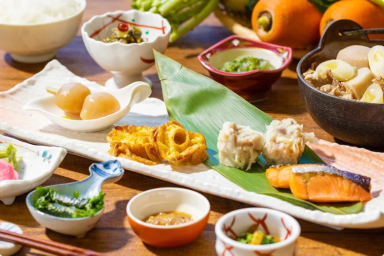 写真：朝食