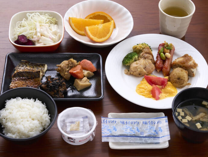 写真：ホテルセレクトイン宇都宮 朝食 1