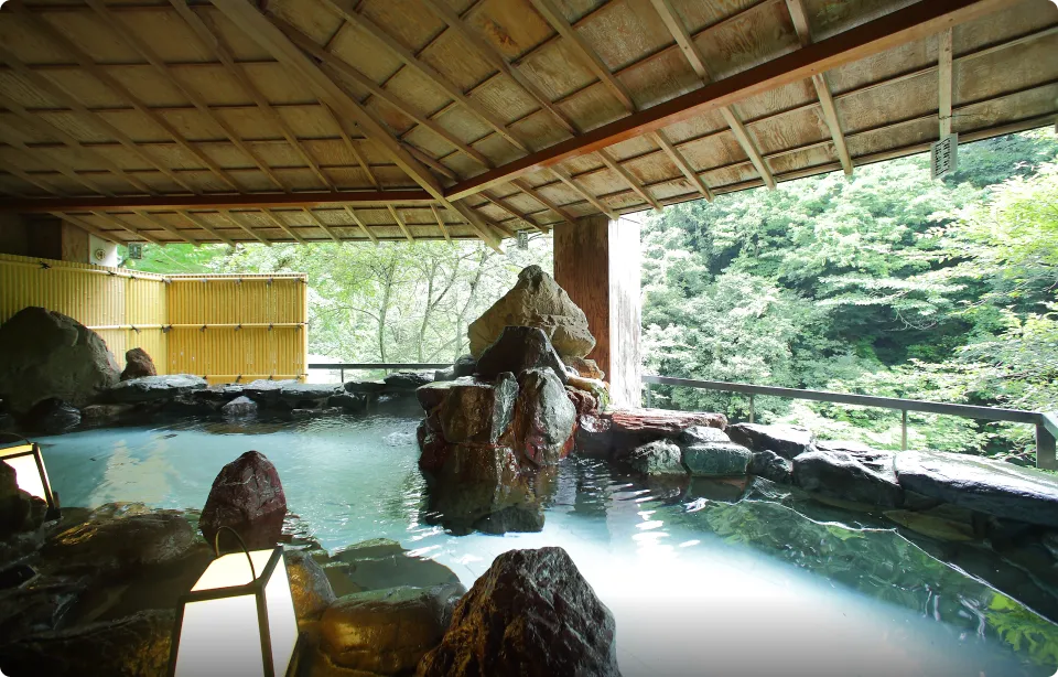 写真:温泉